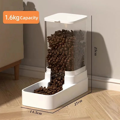 Distributeur Automatique de Nourriture et d’Eau pour Chiens et Chats |