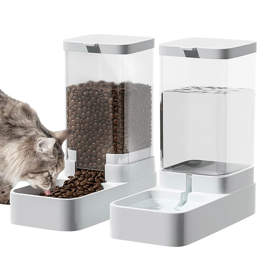 Distributeur Automatique de Nourriture et d’Eau pour Chiens et Chats |